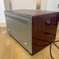 象印 ZOJIRUSHI オーブントースター こんがり倶楽部 メタリックレッド ET-WM22-RMの画像