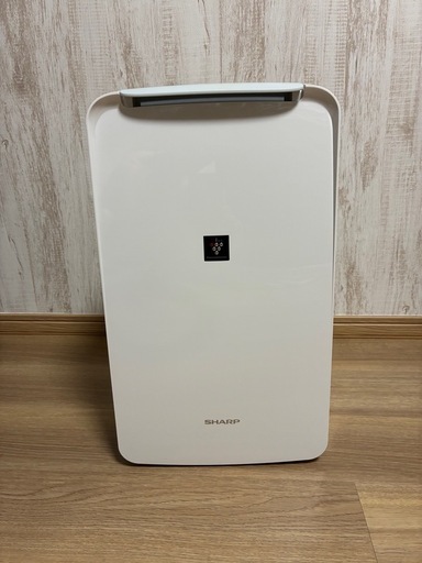 【美品】　SHARP CV-N71-W 除湿機 2023年製 CV-N71-W シャープ 衣類乾燥除湿機 コンプレッサー方式 ホワイト