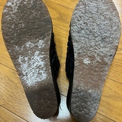 ☆モード履き　サンダル　ミュール　昭和　レトロ　メッシュ　黒☆　の画像