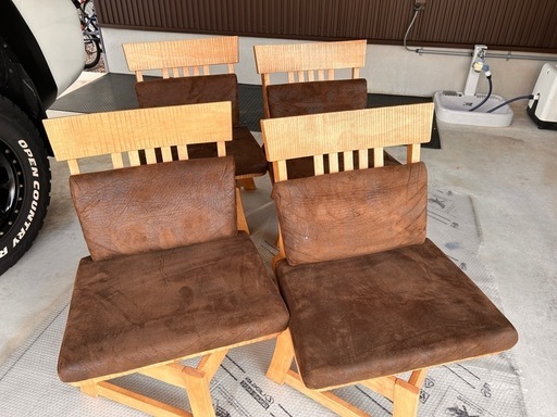 サンガ　ダイニングチェア　4脚セット