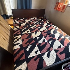 ダブルベッドあげますの画像