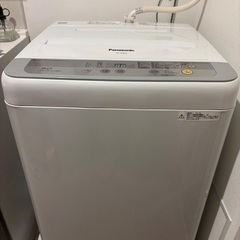 洗濯機　パナソニック　NA-F50B10　2017年製の画像