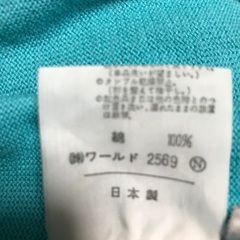 NIBO ターコイズ　カーディガン　の画像
