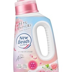 ニュービーズ 柔軟剤入り洗剤　ローズ＆マグノリア 本体の画像