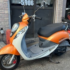 SYM UMI100 海100 格安低走行小型！！実動書類鍵有の画像