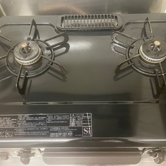 ガスコンロ（都市ガス、グリル未使用）　の画像
