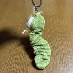 キーホルダー　イモムシ？の画像