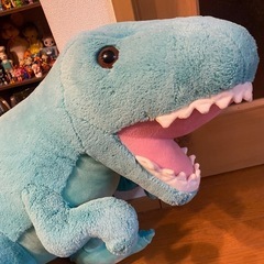 お話し中★コストコ　恐竜　ぬいぐるみの画像