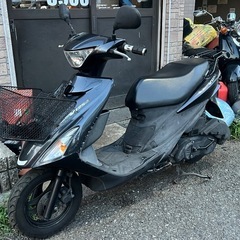 アドレスv125s カスタムマフラー　実動書類鍵有の画像