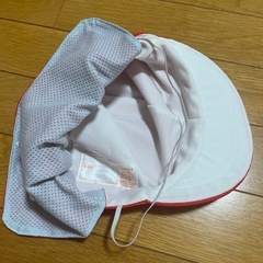 赤白帽子　メッシュの画像