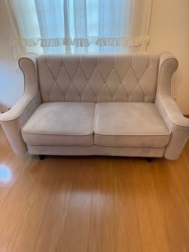 ⚫︎ Chester 組み立て式2Pソファ デザイン二人掛けソファー⚫︎