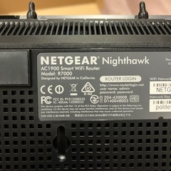 高性能　wifiルーター　NETGEARの画像