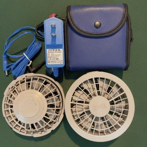 空調服ファンバッテリーセット