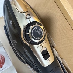 ジャパネットたかたオリジナル アイロン スチームQ プラス  シャイニーブラックの画像