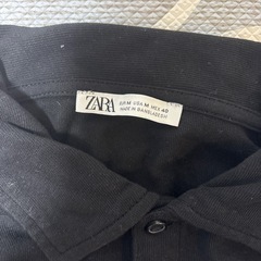 ZARA メンズ　コットンシャツ②の画像