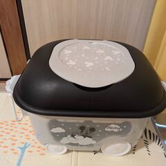 ミッキーおもちゃ収納ボックス（キャスター＆ハンドル付き）の画像