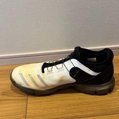 adidas ゴルフシューズ Boaシステム ホワイト/ブラック　26.0の画像