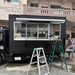 キッチンカー　アトラス　車検満タンの画像