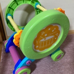 赤ちゃん　おもちゃ　押しグルマの画像