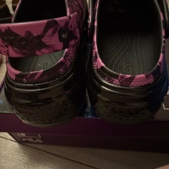 CROCS 厚底　の画像