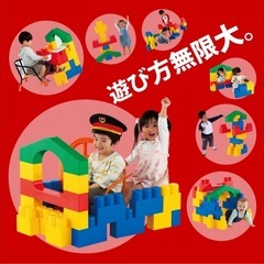 【絶対楽しい！】大きな大きなブロックの画像