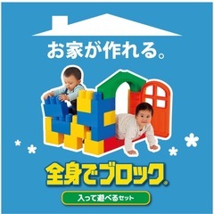 【絶対楽しい！】大きな大きなブロックの画像