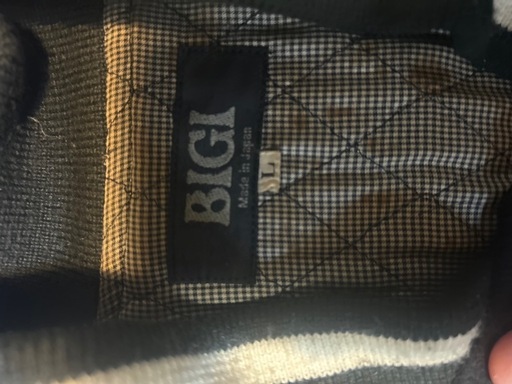 ヴィンテージ L BIGI スタジャン