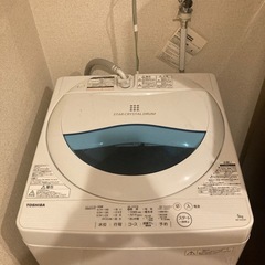 【急募】TOSHIBA 洗濯機(AW-5G5)の画像