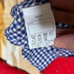 キッズ moujonjon ニット ワンピース 100の画像