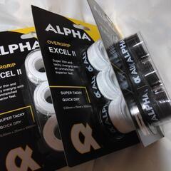 未使用　ALPHA EXCEL II　ｸﾞﾘｯﾌﾟテープ３個入り　３セットの画像