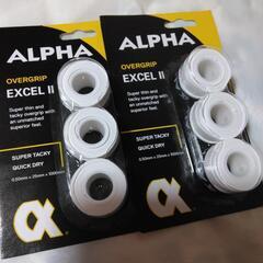 未使用　ALPHA EXCEL II　ｸﾞﾘｯﾌﾟテープ３個入り　３セットの画像