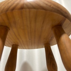 青山アンティークshop木製のスツール椅子の画像