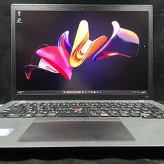 206【バッテリ新 2021】ThinkPad X13 11世代i7 32GB 1TBの画像