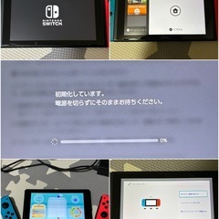 【ジョイコン片方ジャンク】　ニンテンドー　switch 本体　ソフト ポケモン   アルセウス　 / 　スマッシュブラザーズ 　スマブラの画像