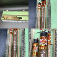 金羽牌 揚州湖筆 3本組 書道具 中国筆 文房具 箱付き  書道具 未使用品　大筆 中筆 小筆　揚州湖筆廠 中国土産 中国筆 毛筆 書道具の画像