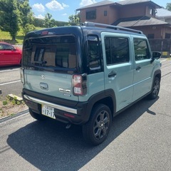 現車確認歓迎！　令和6年6月登録　ハスラー　タフワイルド　ターボ　ワンオナ　全周囲　9インチナビの画像