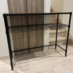 【美品】キッチンラック、スチールラック、棚、シェルフの画像