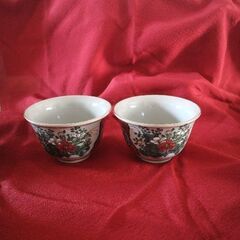 九谷焼　湯呑　九谷庄三 骨董品 コレクション　5点の画像