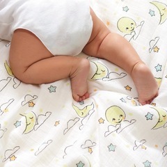 【新品未使用•未開封】aden+anais(エイデン アンド アネイ)おくるみスワルド サン+ムーンの画像