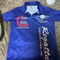 Regatta ヴィンテージポロシャツ　青の画像