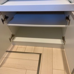 キッチン食器棚　ニトリの画像