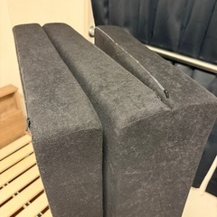 マットレス　寝具　ブラックの画像