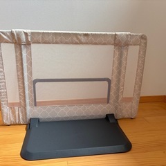 日本育児 おくだけとおせんぼ S モロッカンベージュ ベビーゲート　2個目の画像