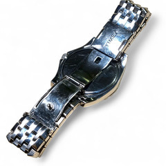 TIMEX　クロノグラフ　シルバーの画像