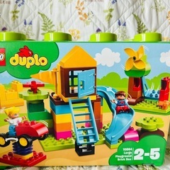 ◇新品未開封◇レゴ(LEGO) デュプロ みどりのコンテナスーパーデラックス "おおきなこうえん" 10864の画像
