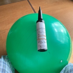 2kgダンベル2本とバランスボール空気入れ付き
の画像
