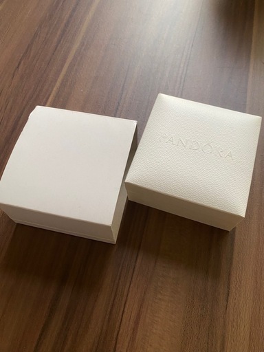 新品未使用Pandora シルバーバングル ボックス付き2連