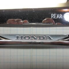 HONDA純正 現行型 ナンバーフレーム 前後2枚中古良品の画像