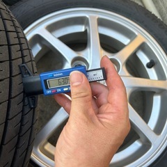 24年製 バリ山155/65R14 GOODYEARホイールセット の画像