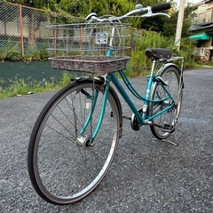 EASTBOY　27インチ自転車 変速・オートライト付きの画像